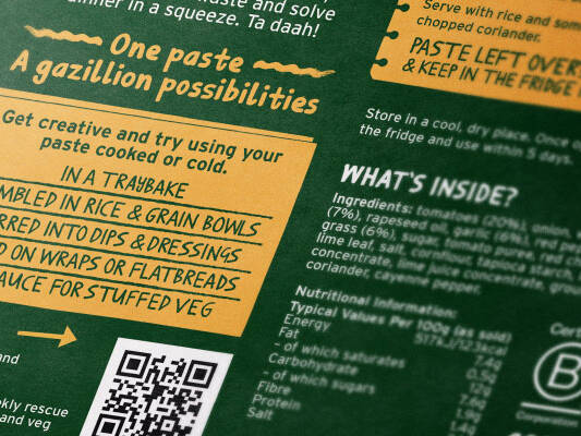 cooking sauce packaging agency